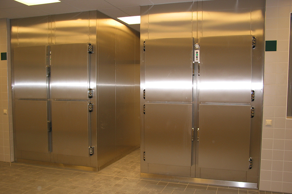 UFSK International: Sargkühlzellen mit Einzeltüren - Ansicht 1